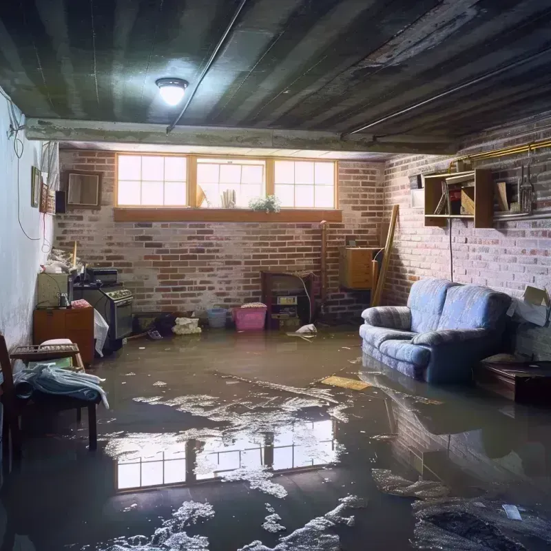 Flooded Basement Cleanup in August, CA